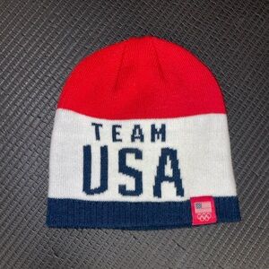Team USA Olympic Beanie - Red, White, Blue